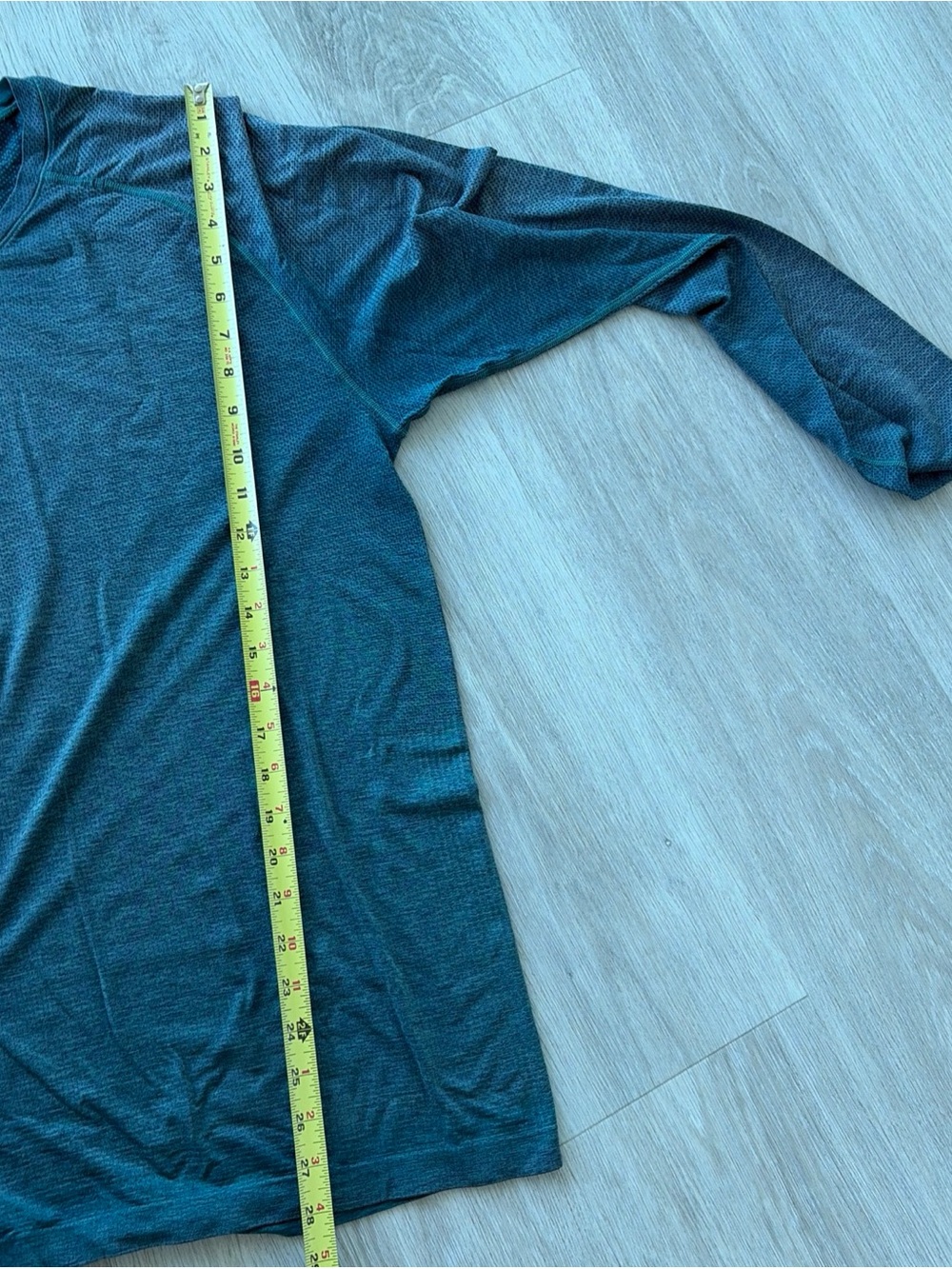 Lululemon Metal Vent Tech Long Sleeve Blue Green Men’s XL Running Gorpcore - Picture 7 of 7